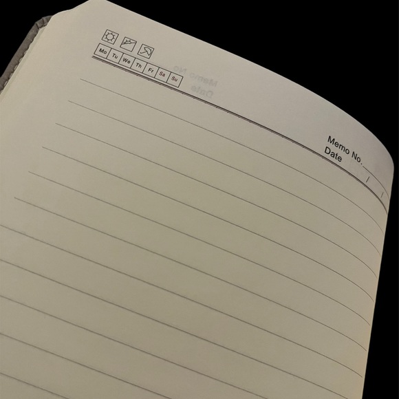 New Soft Padded Leather Journal Notebook - Picture 4 of 5